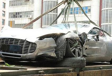 أغلى حوادث السيارات الفاخرة لعام 2012